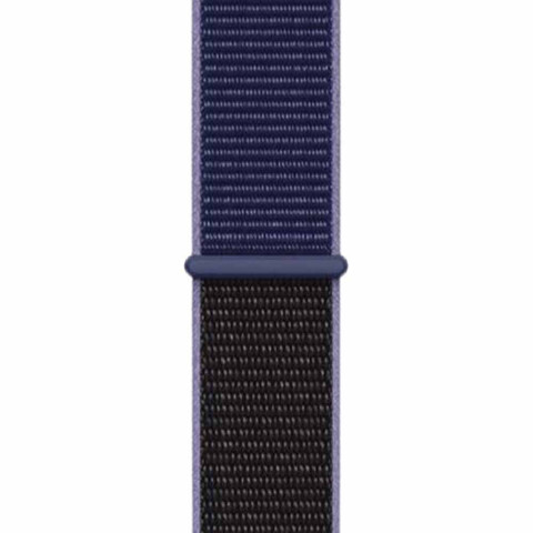 Ремешок Nylon loop для Apple Watch 38/40/41mm Midnight blue/black Ремешок Nylon loop для Apple Watch 38/40/41mm Midnight blue/black